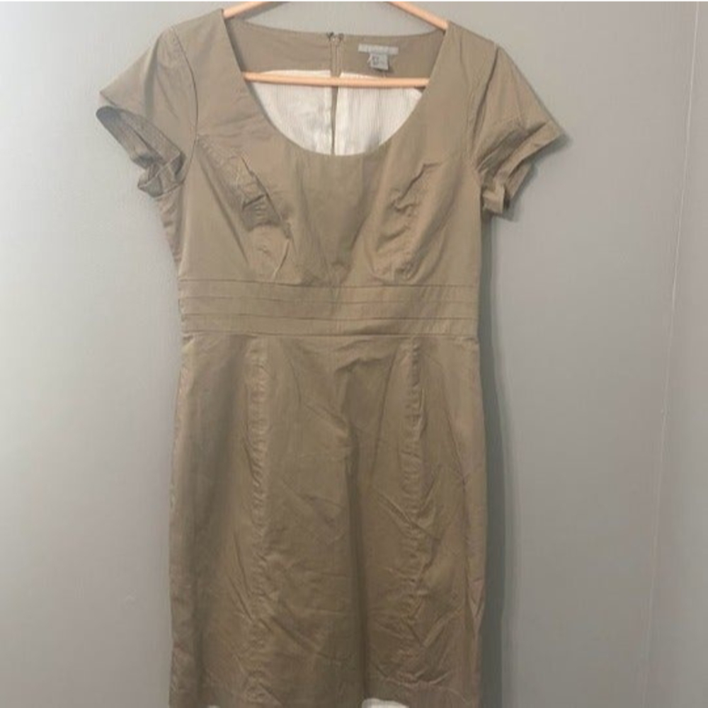 H&M Nude / Tan Dress Size 10 NWOT